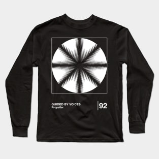 GBV / Minimalist Style Graphic Design Long Sleeve T-Shirt